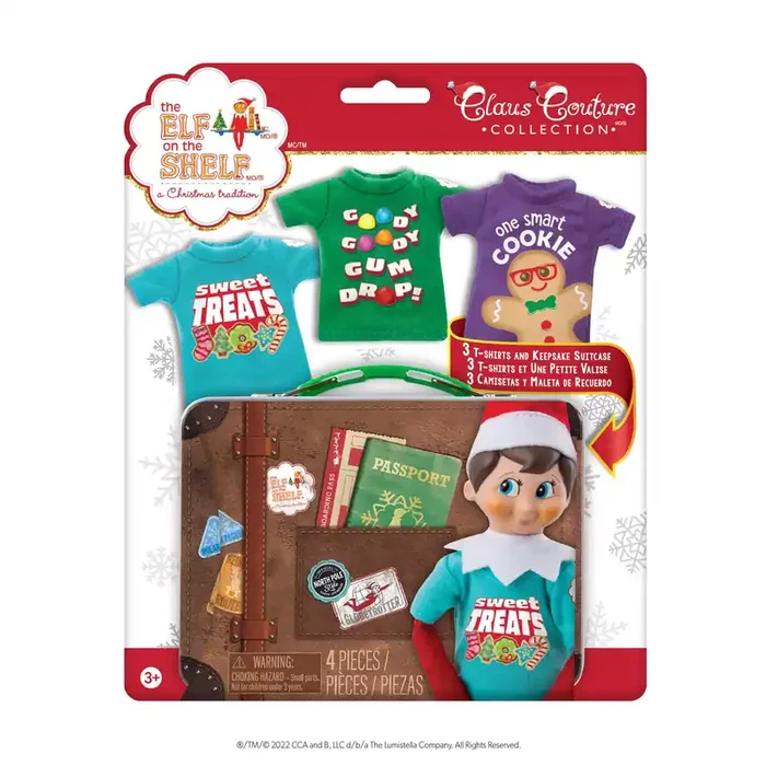 Elf on the Shelf Claus Couture Collectionâ Sweet Treats Tees