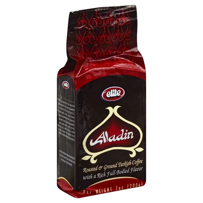 Elite Aladin Roasted Ground Turkish Coffee