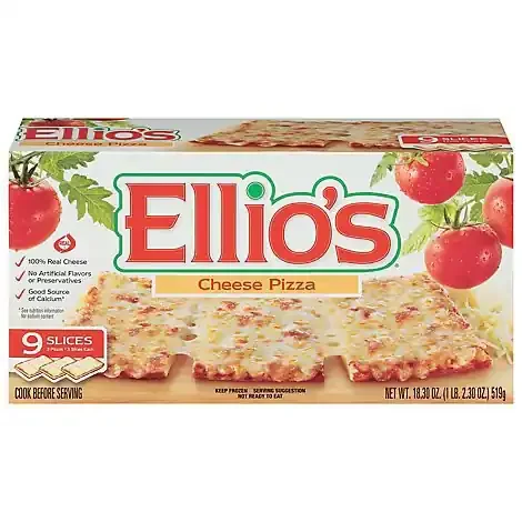 Ellios Pizza Cheese Frozen – 21.75 Oz