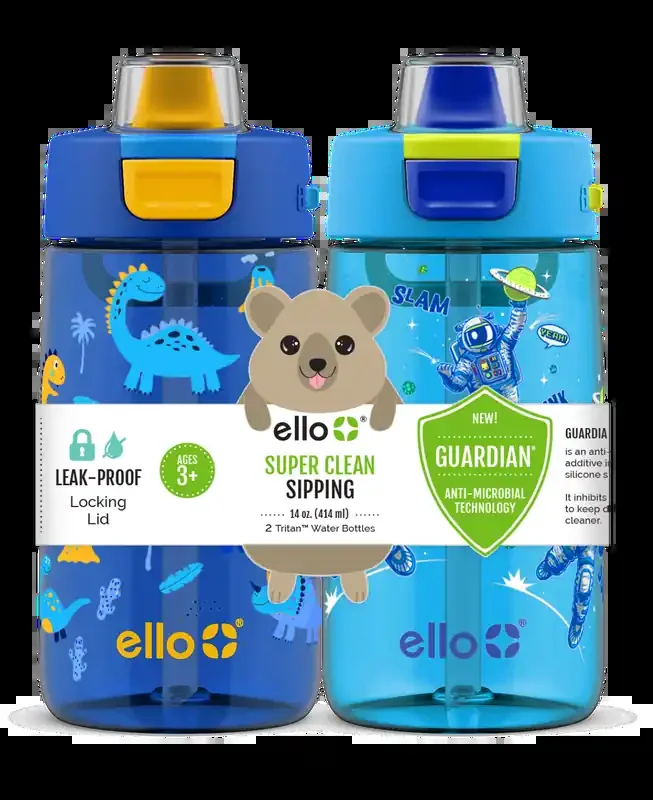 Ello Colby Plastic Water Bottle – Crazy Creatu