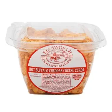 Ellsworth Cooperative Creamery Ellswoth Hot Buffalo Cheddar Cheese Curds