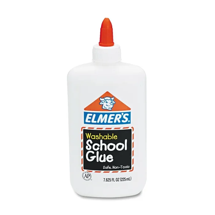 ELMER‘s Washable School Glue 7.625 -fl oz All purpose Liquid Multipurpose Adhesive