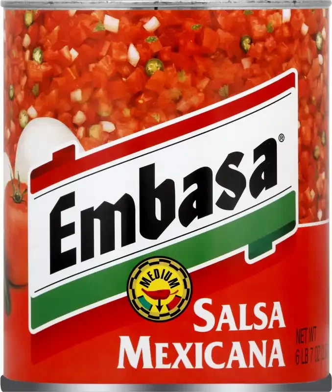 Embasa Medium Salsa Mexicana 103 oz