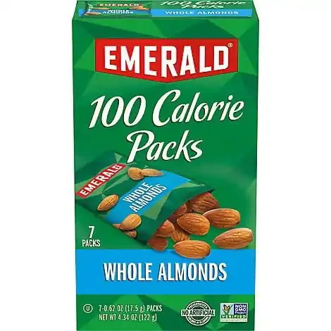 Emerald Natural Whole Almonds – 7-0.62 Oz