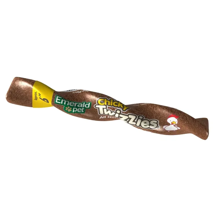 Emerald Pet Chicky Twizzies Dog Chew