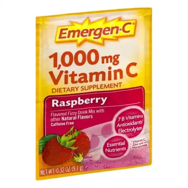 Emergen-C Raspberry 1000 mg Vitamin C Dietary Supplement