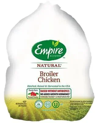Empire Chicken Broiler Whole Kosher – LB