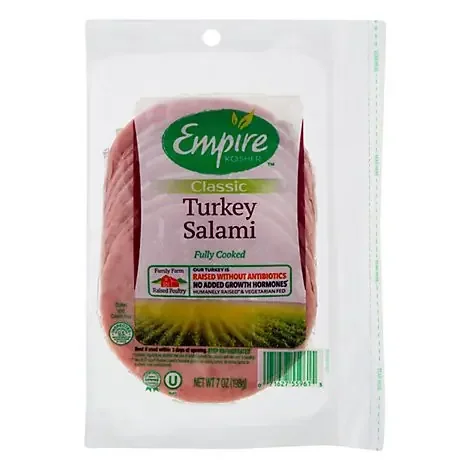 Empire Slices Turkey Salami – 7 Oz