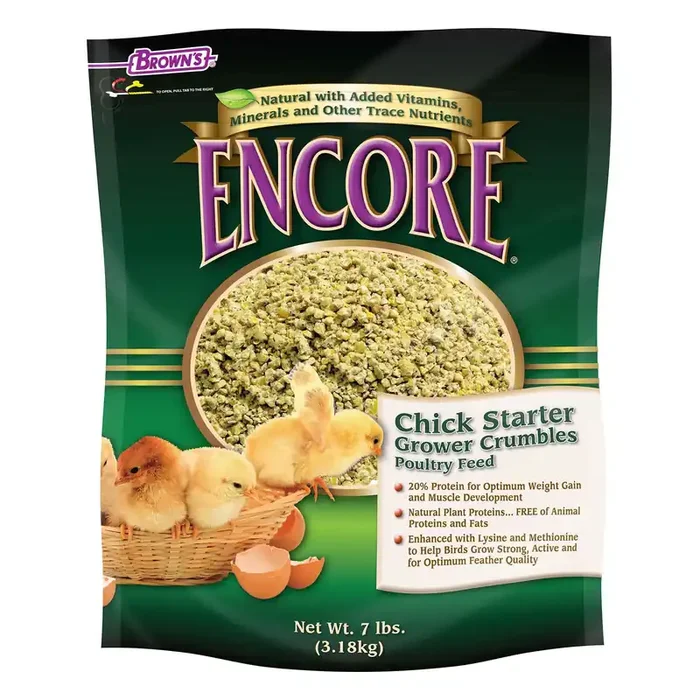 Encore Brown‘s Encore Natural Chick Starter Feed