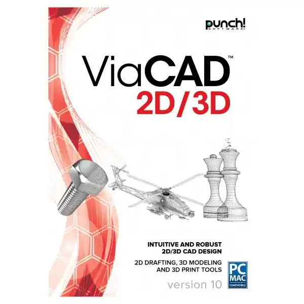 Encore Punch! Viacad 2D/3D V10, Traditional Disc