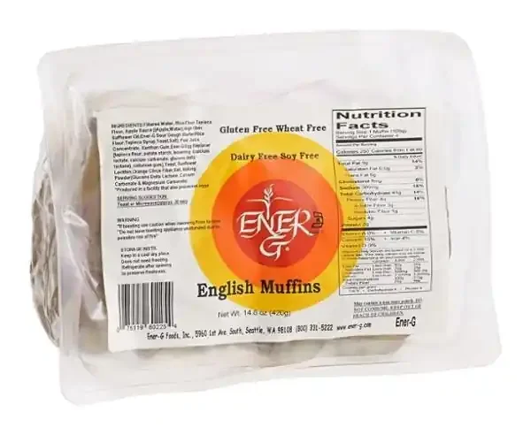 Ener-G Foods Gluten Free Wheat Free English Muffins