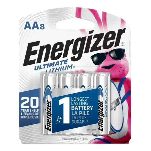 Energizer Batteries 8 ea