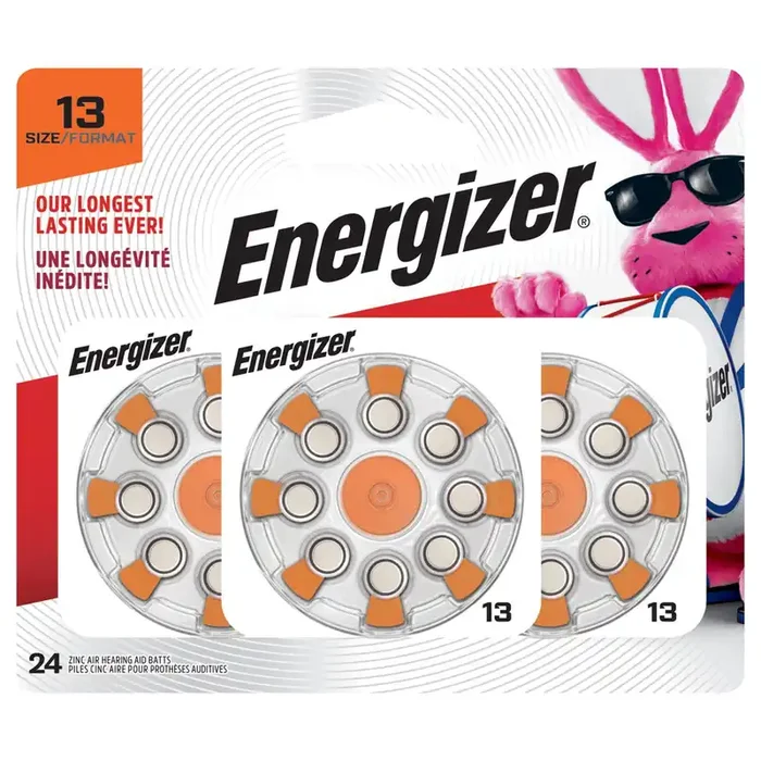 Energizer EZ TURN & LOCK Size 13 24-Pack