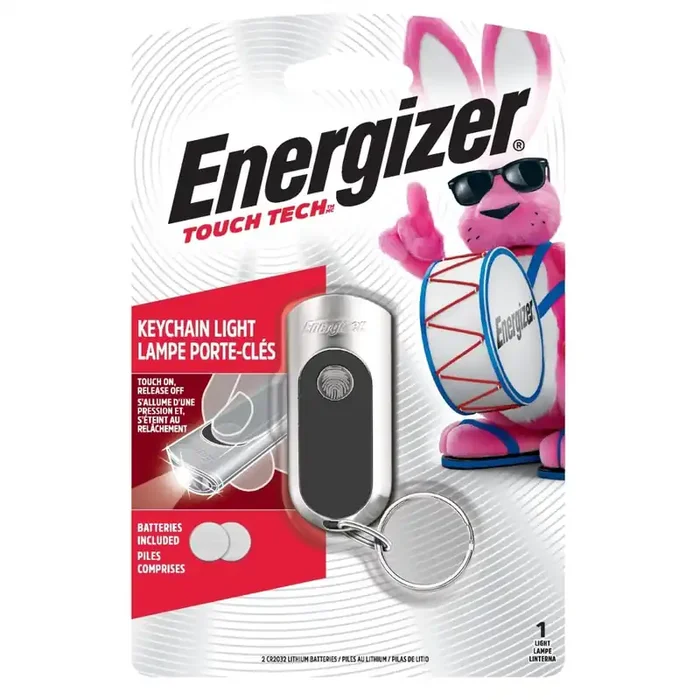 Energizer Keychain Light with Touch Tech Technology