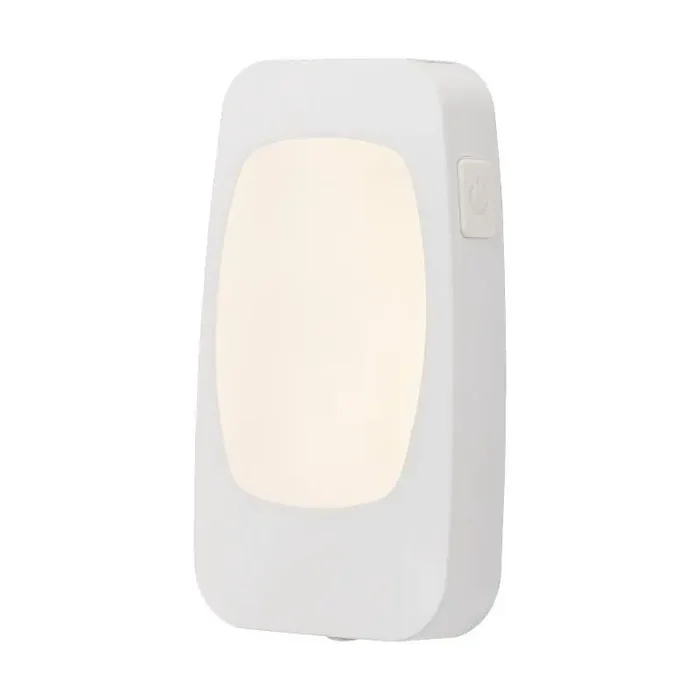 Energizer LED Power Failure Night Light Auto On/Off Euro White Plug-In Nightlight, Electric, All Ages, 1 Watt LED