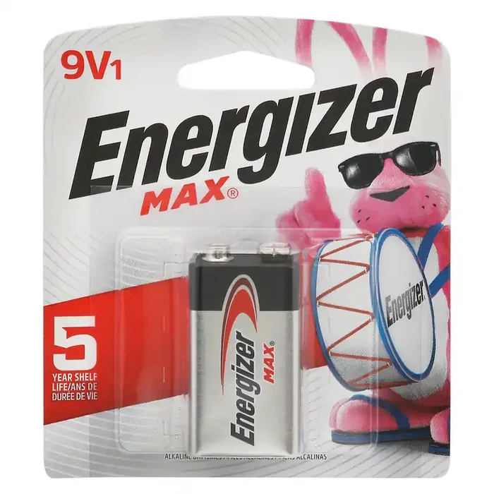 Energizer Max 9V 1- Pack