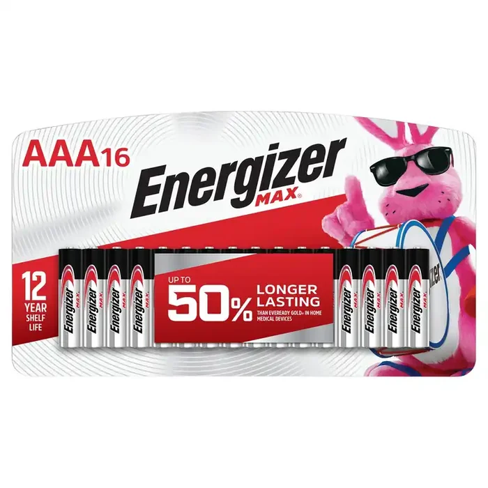 Energizer Max AAA Alkaline Batteries