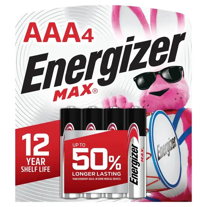 Energizer Max AAA Batteries – 4pk Alkaline Battery,