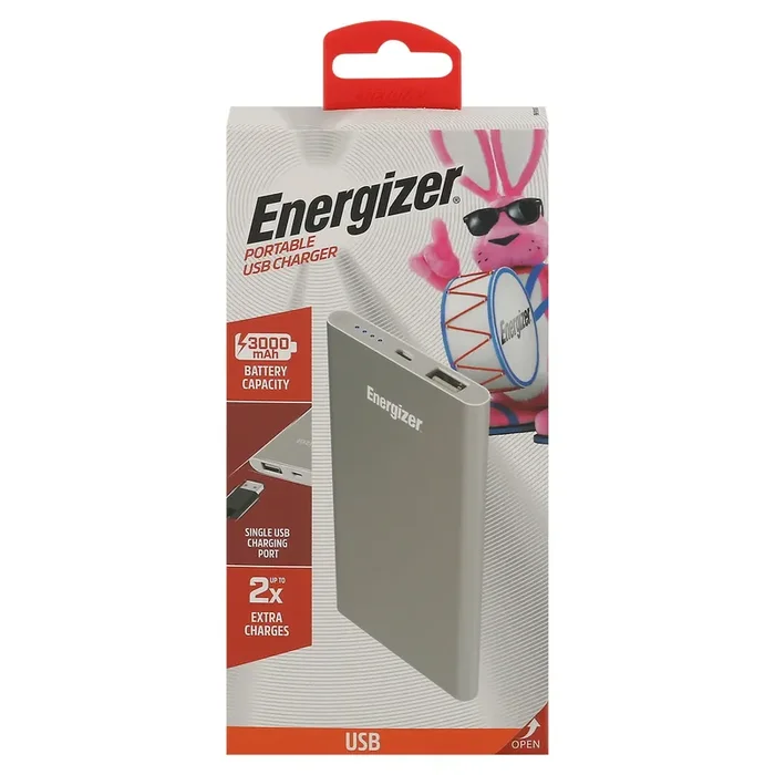 Energizer Portable Usb Charger 3000Mah