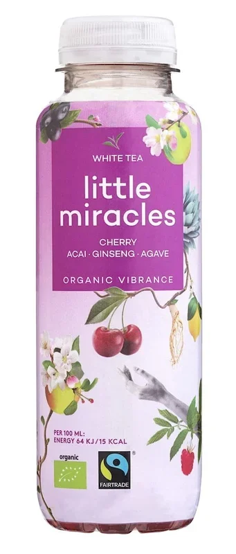 Energydrink mit Weißtee-Geschmack BIO 330 ml – KLEINE WUNDER