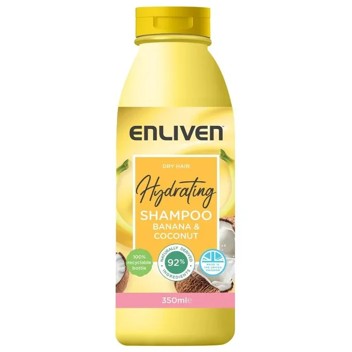 Enliven Fruits Shampoo Banana & Coconut 350ml – Case of 6