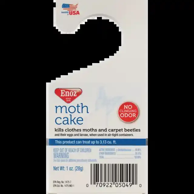 Enoz Moth Cake In Plastic Hanger