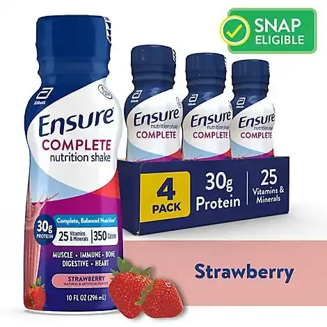 Ensure Complete Strawberry – 4-10 Fz