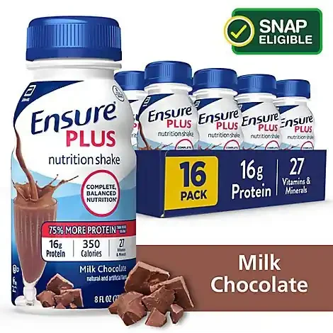 Ensure Plus Nutrition Shake Ready To Drink Milk Chocolate 16-8 Fl. Oz.