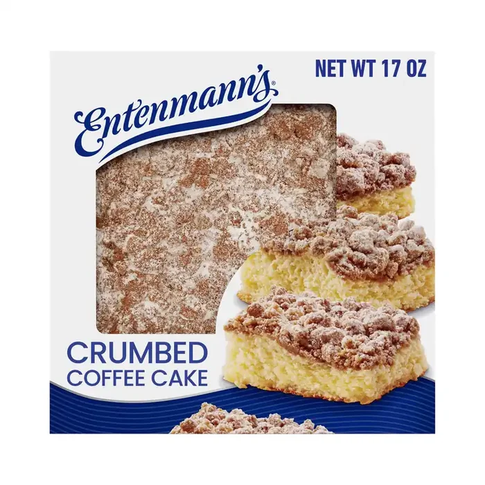 Entenmann‘s Crumb Coffee Cake, 17 oz, Crumb Cakes, Box