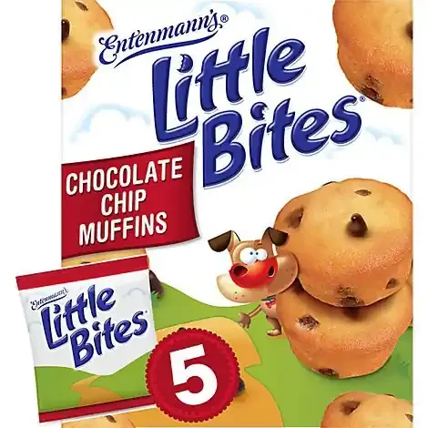 Entenmann‘s Little Bites Chocolate Chip Mini Muffins – 8.25 Oz