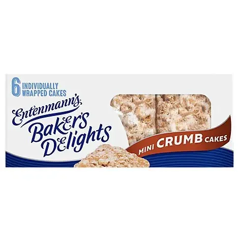 Entenmann‘s Minis Crumb Snack Cakes – 12.25 Oz