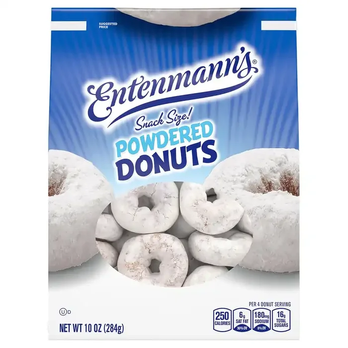 Entenmann‘s Powdered Bagged Donuts