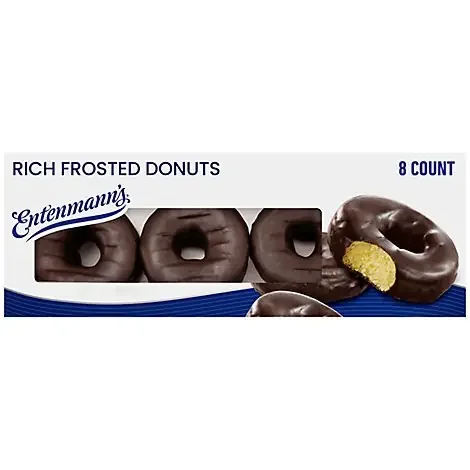Entenmann‘s Rich Frosted Donuts – 8 Count