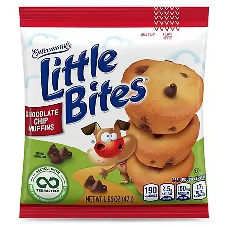 Entenmanns Little Bites Chocolate Chip Mini Muffins – 1.65 OZ