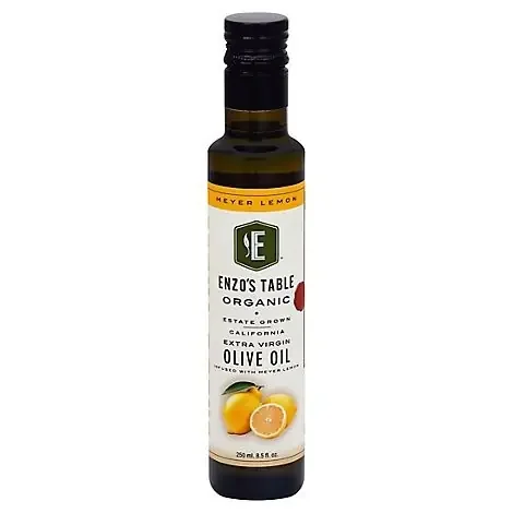 Enzos Table Olive Oil Organic Extra Virgin Meyer Lemon