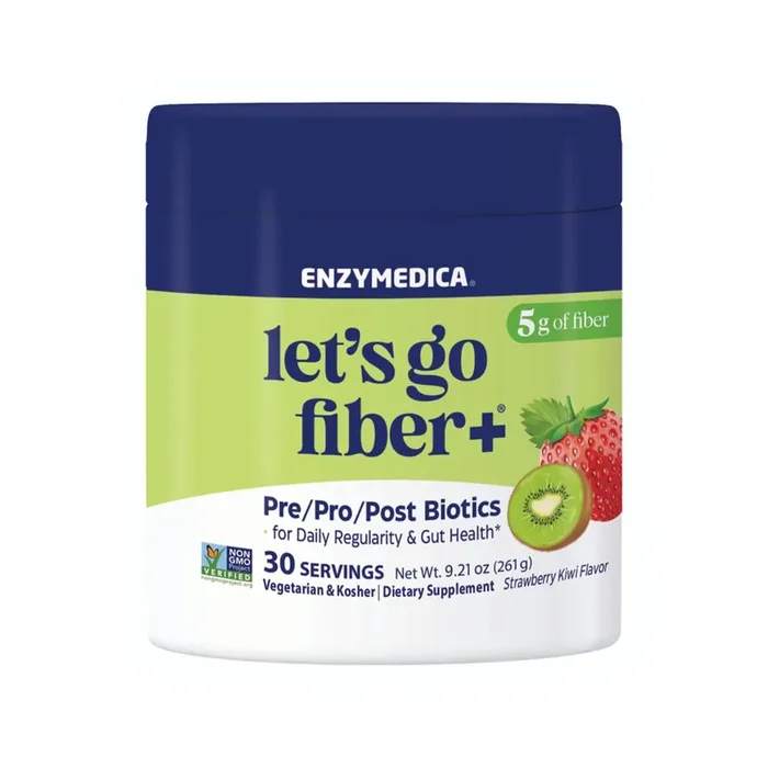 Enzymedica Let‘s Go Fiber+ Strawberry Kiwi
