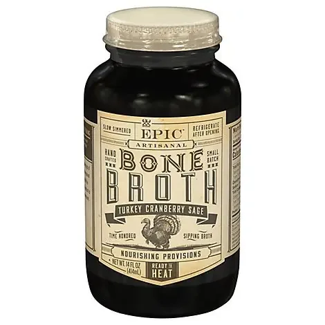Epic Broth Turkey Bone Cranberry Sage – 14 Oz