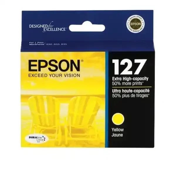 Epson 127XL Yellow Ink Cartridge