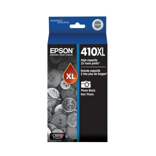 Epson 410Xl High Yield Photo Black Ink Cartridge (T410Xl120-S)
