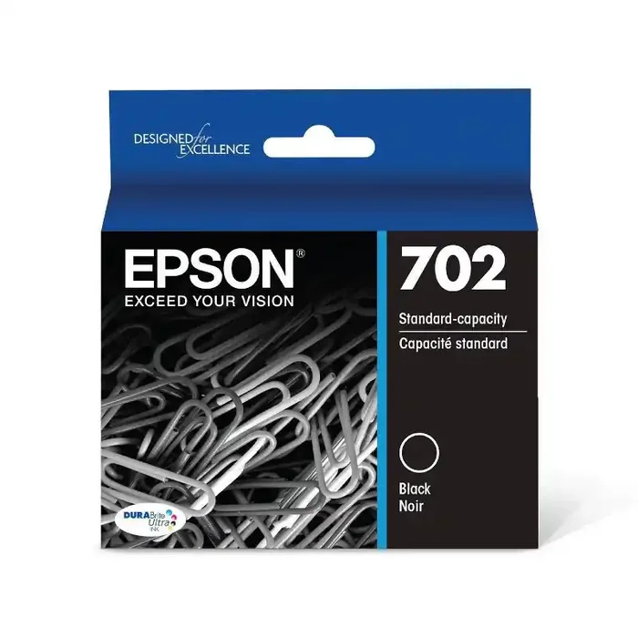 Epson 702 Single Ink Cartridge – Black (T702120-CP)