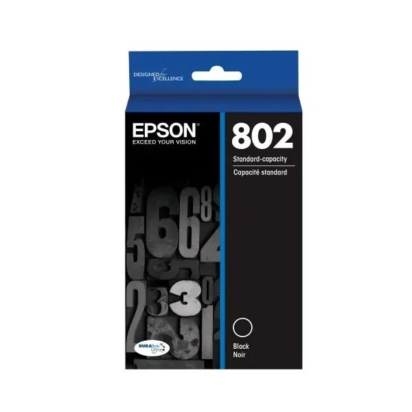 Epson Durabrite Ultra T802120-S Black Ink Cartridge