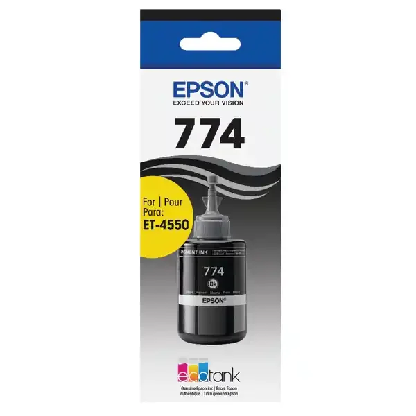 Epson Eco Tank T774120-S Black Refill Ink Bottle