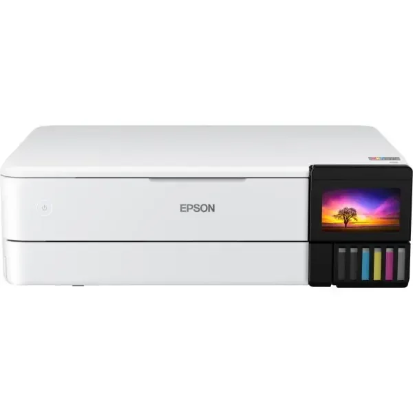 Epson Ecotank Photo Et-8550 Supertank Wireless Inkjet All-In-One Color Printer, C11Cj21201