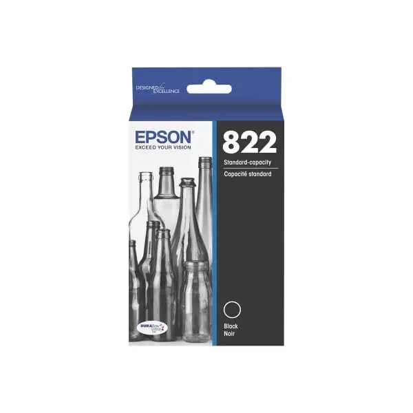Epson T822 Standard Capacity Black Ink Cartridge