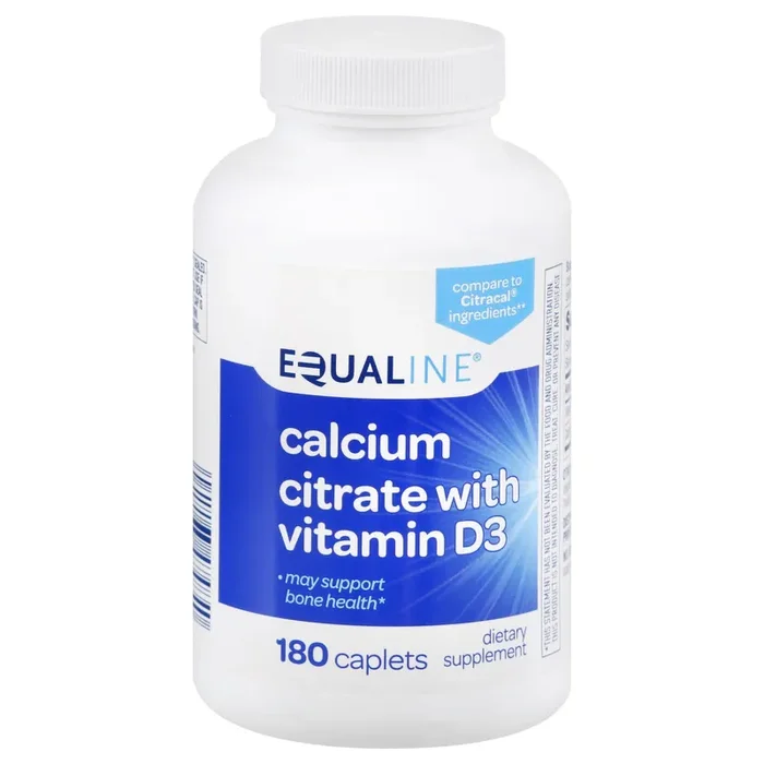 Equaline Calcium Citrate W/Vit D3