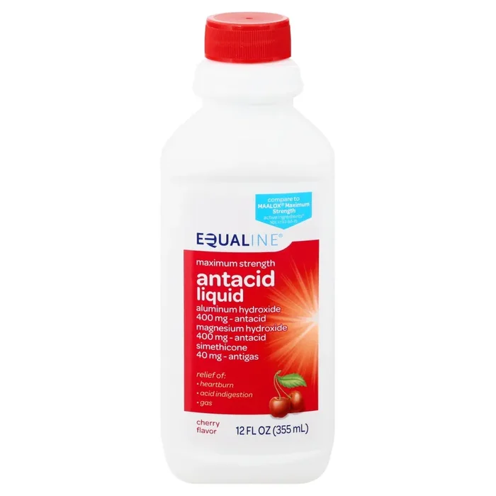 Equaline Cherry Antacid Liquid