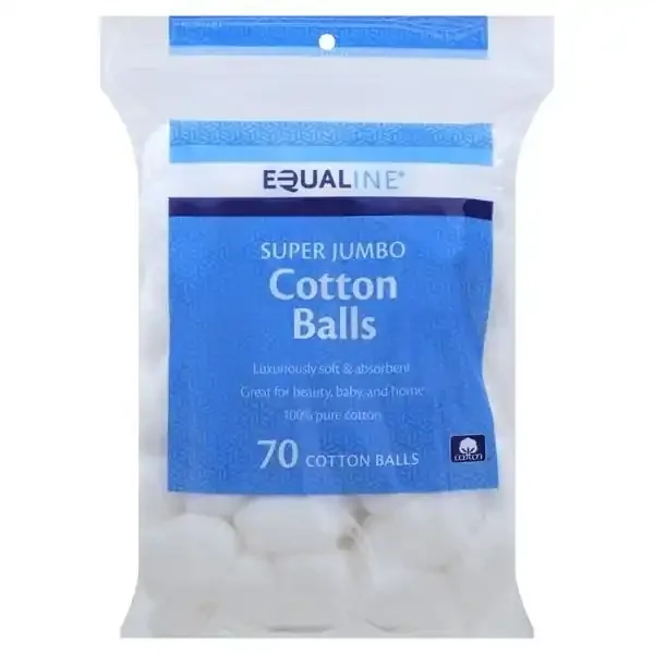 Equaline Cotton Balls, Super Jumbo