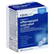 Equaline Effervescent Cold Relief