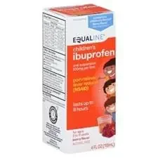 Equaline Ibuprofen, Children‘s, Oral Suspension, Berry Flavor, 4 Ounce