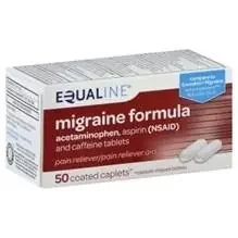 Equaline Migraine Formula Nsaid & Caffeine Tablets